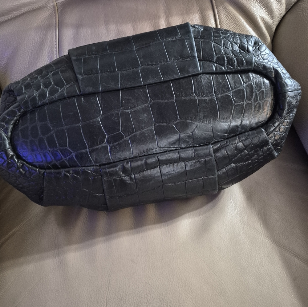 COACH Madison Sophia Croc Embossed Coach "RARE" - Picture 11 of 15